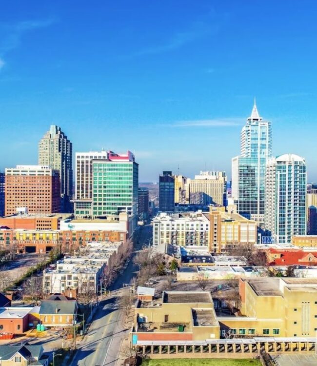 Fayetteville, NC Downtown View