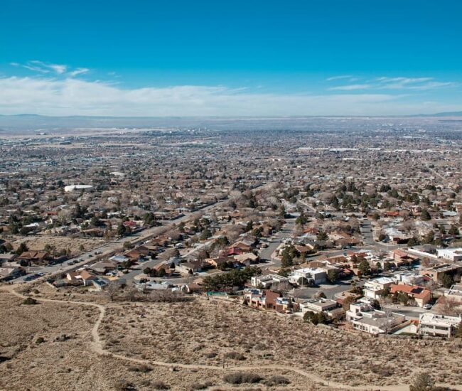 Albuquerque city view