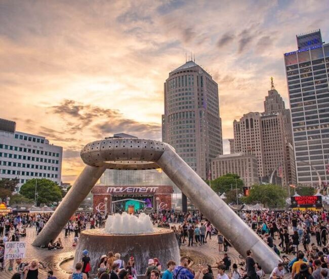 Detroit MI Music-Festival