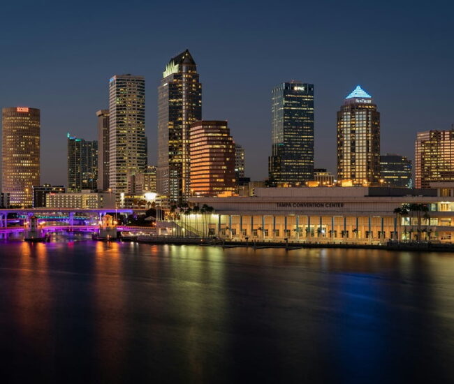 Tampa Florida Night View