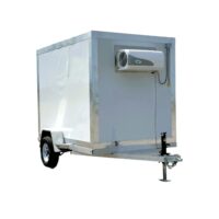 10 Foot Refrigerated Trailer Govi arktik 2500US Chill Out Rentals Front 2