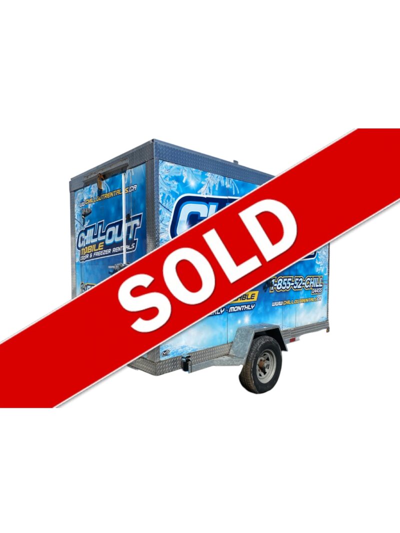 C003-12 Cooler Trailer Chill Out Rentals Sold