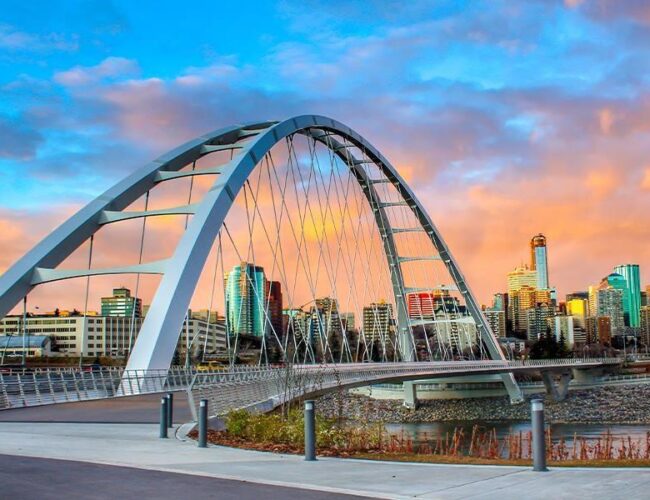 Edmonton Evening City View Edmonton Evening City View