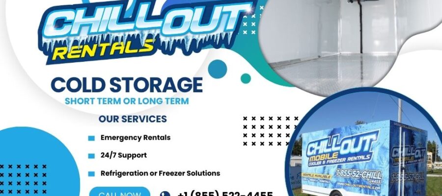 Temporary Cold Storage for Events - Chill Out Rentals
