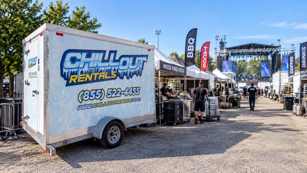 cooler freezer trailer rental for events and festivals